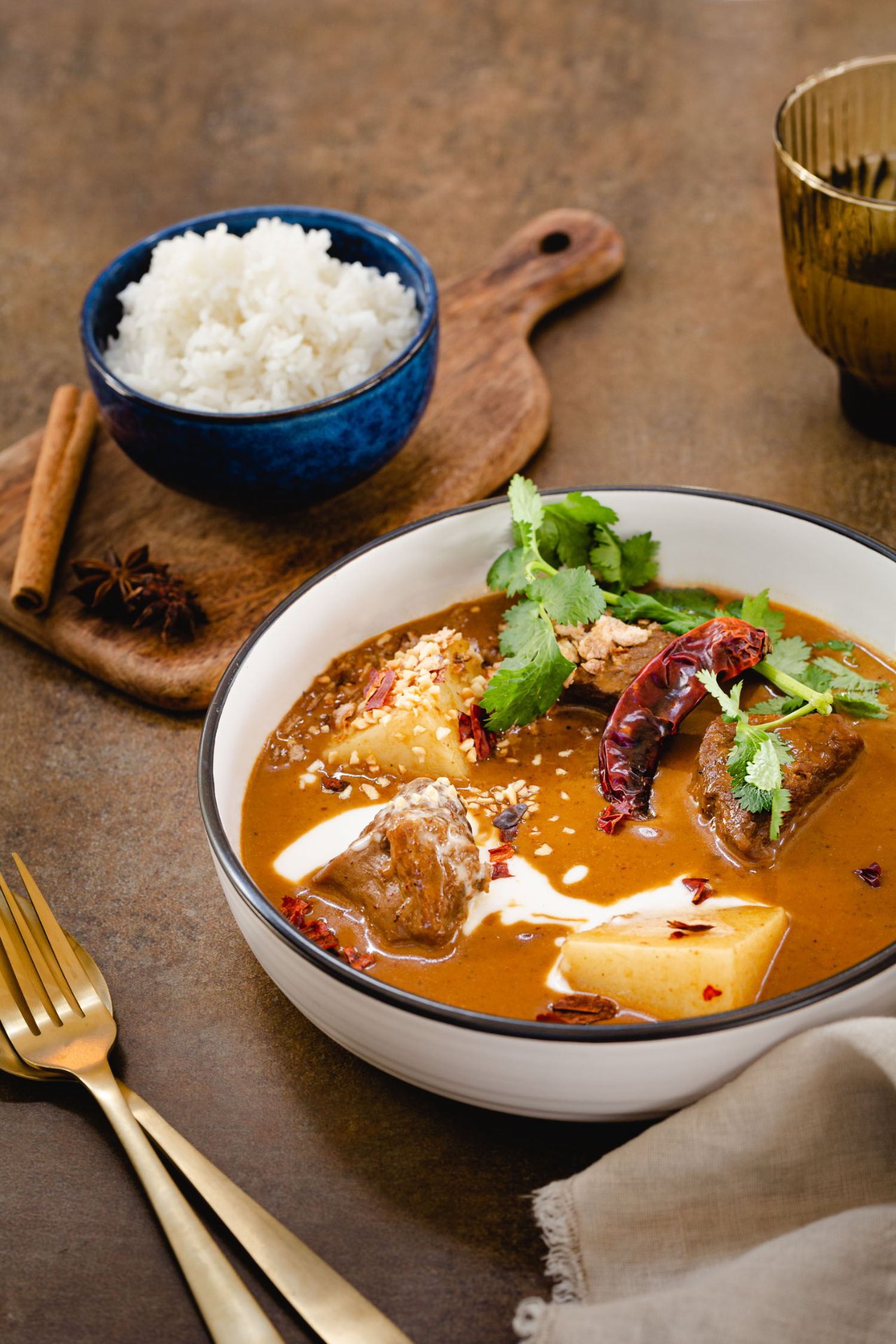 A chef's signature dish at Marcoola Thai